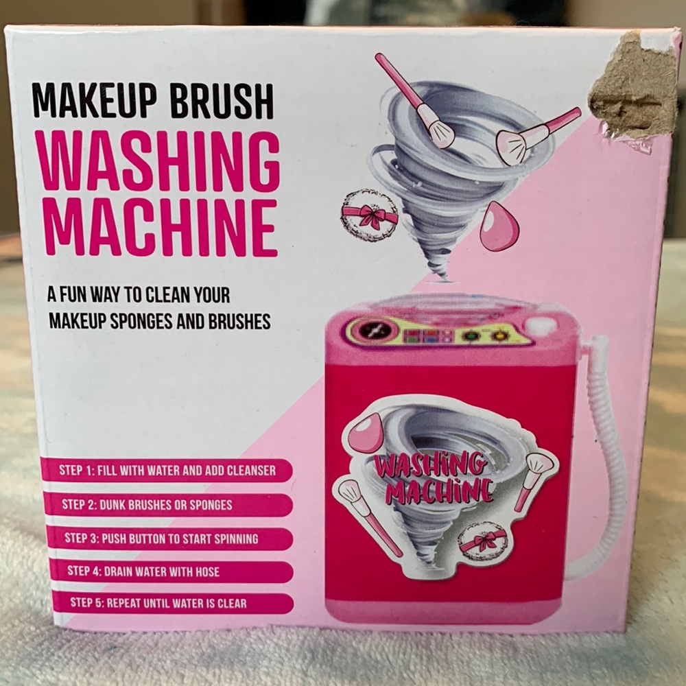 Make up brush washing machine